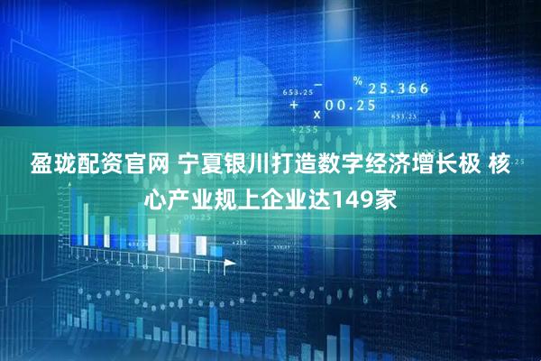 盈珑配资官网 宁夏银川打造数字经济增长极 核心产业规上企业达149家